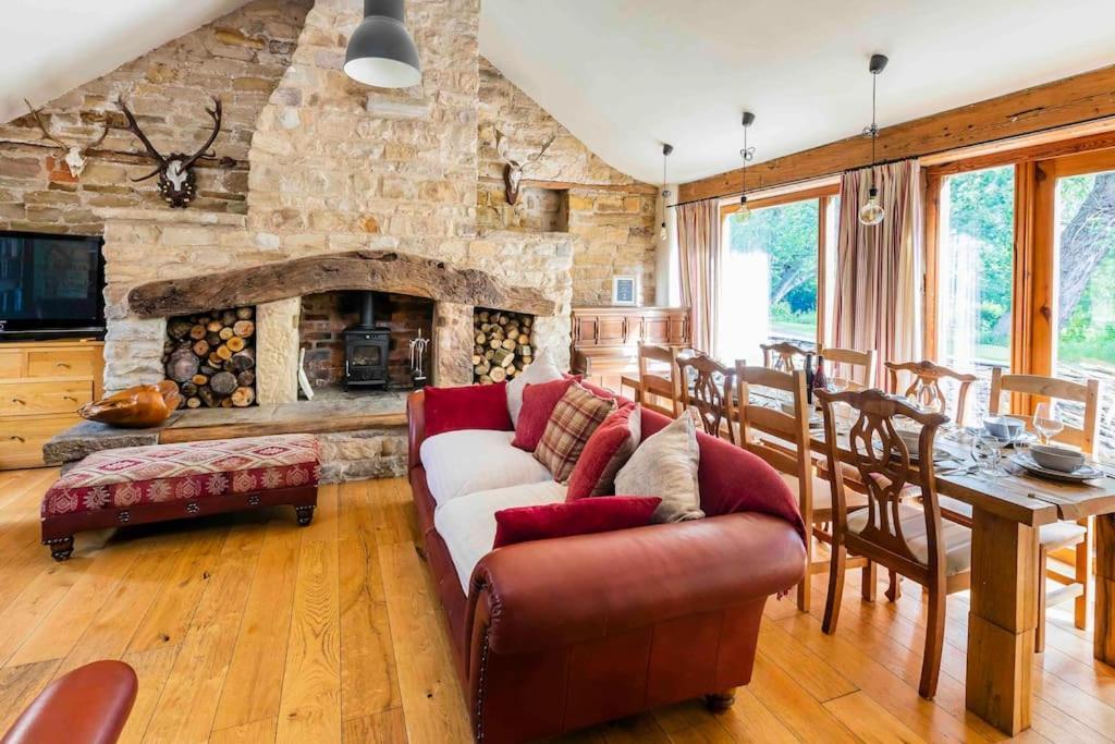 Four Bed Barn Conversion Junction 37 38 M1 Barnsley Extérieur photo