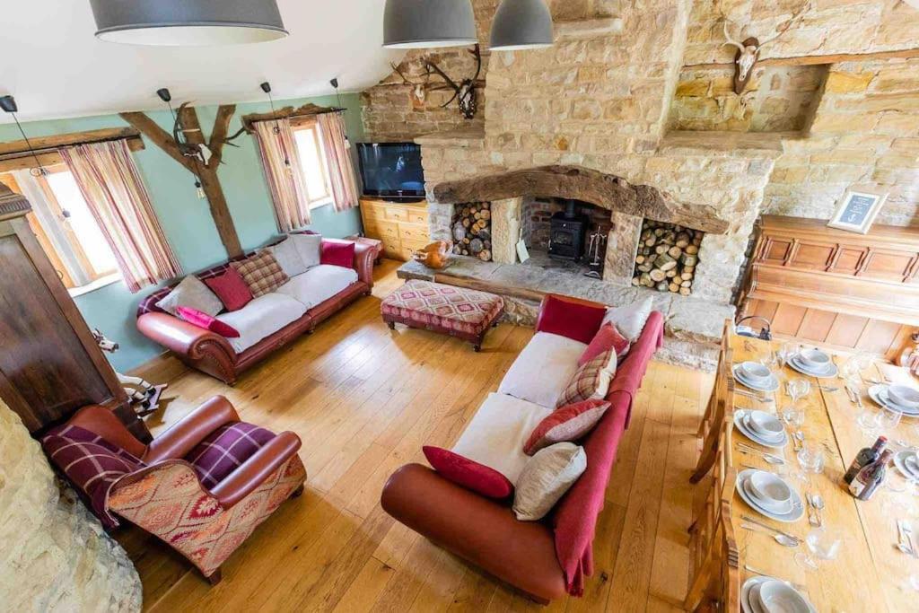 Four Bed Barn Conversion Junction 37 38 M1 Barnsley Extérieur photo